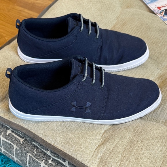 Under Armour Street Encounter Men's Dark Blue slip-on Sneakers 13 - Picture 1 of 8